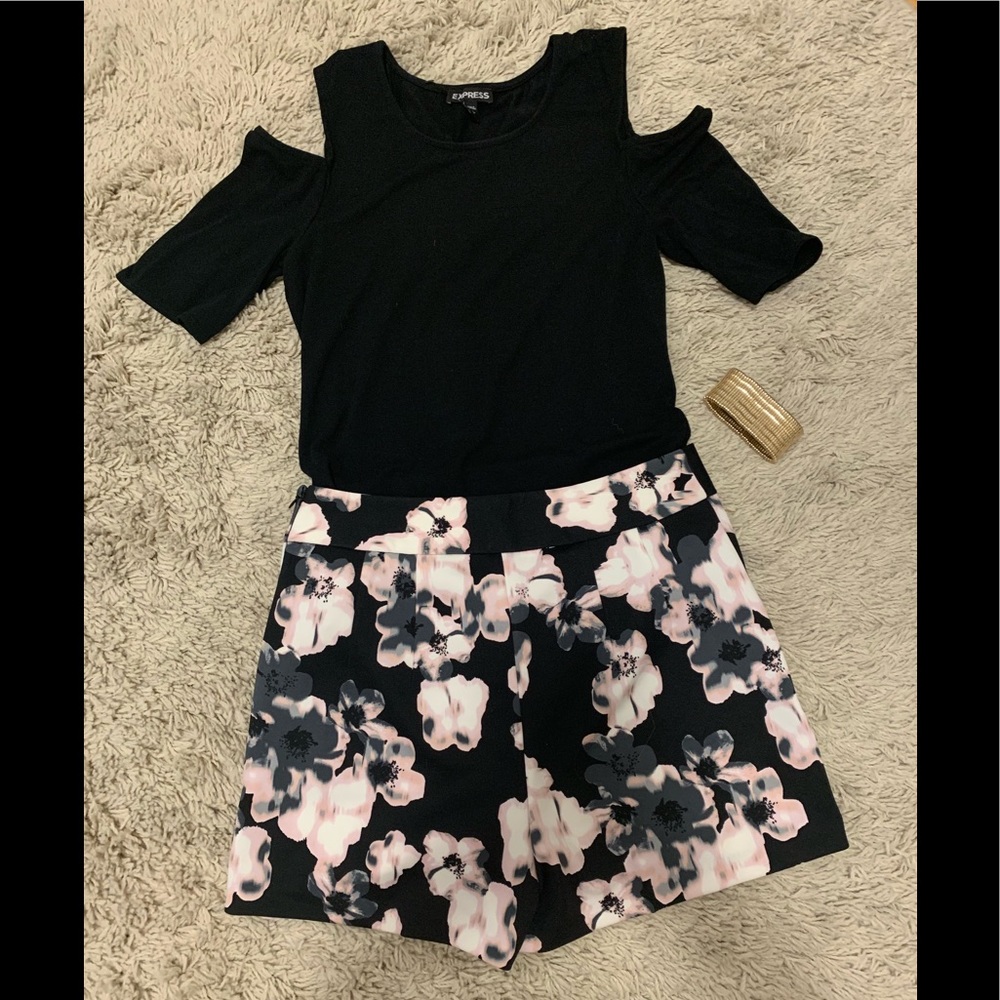 High waisted shorts